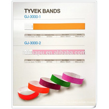 hospital disposable tyvek bands patient name card